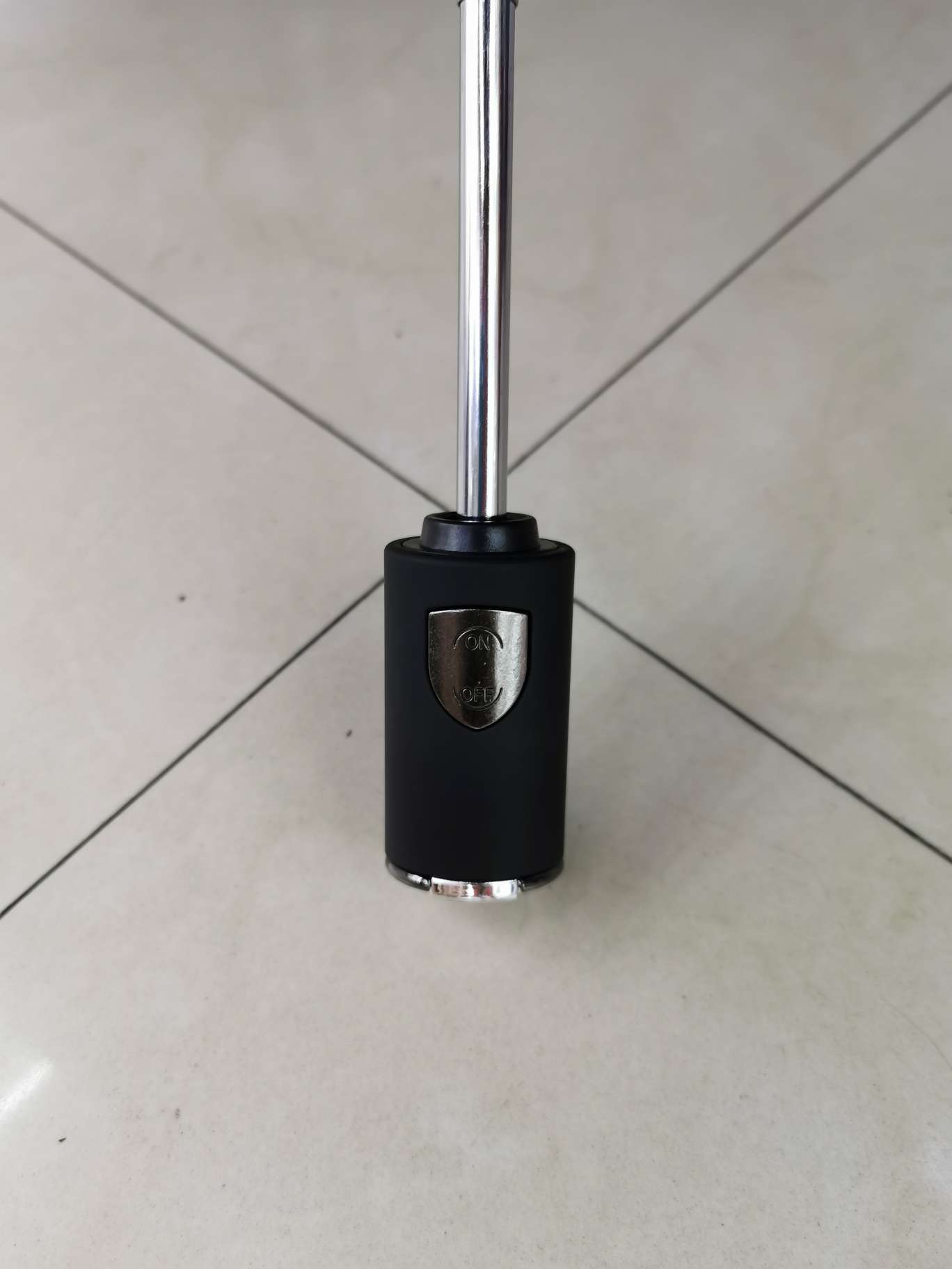 Five-fold 8-bone automatic umbrella, all-weather and all-weather black rubber UV protection advertising umbrella, gift umbrella, can be printed with logo details Picture