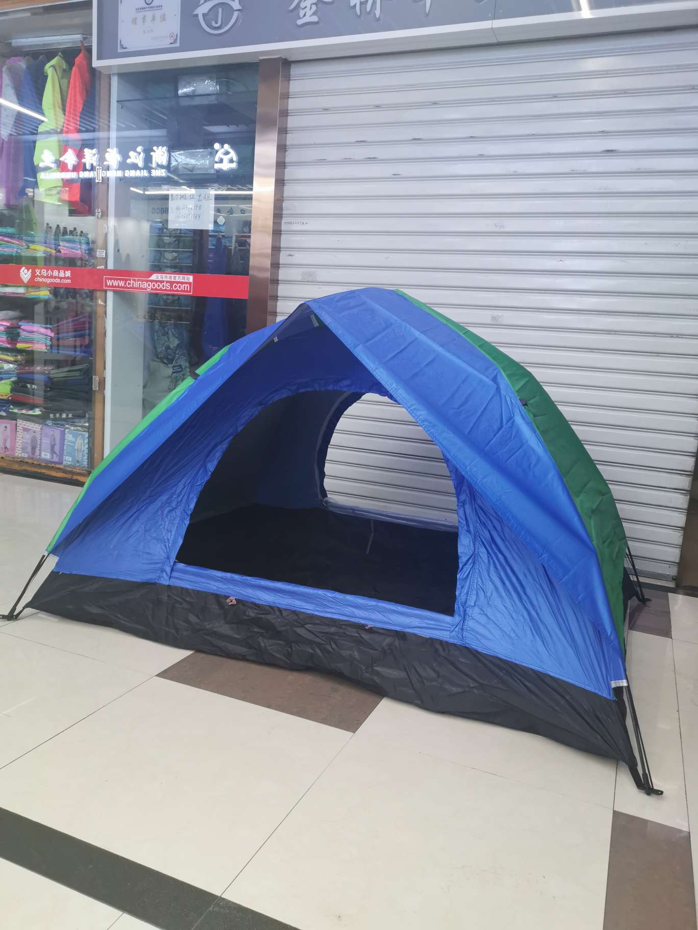 厂家直销户外双人自动双层帐情侣帐，野外路营帐详情图9