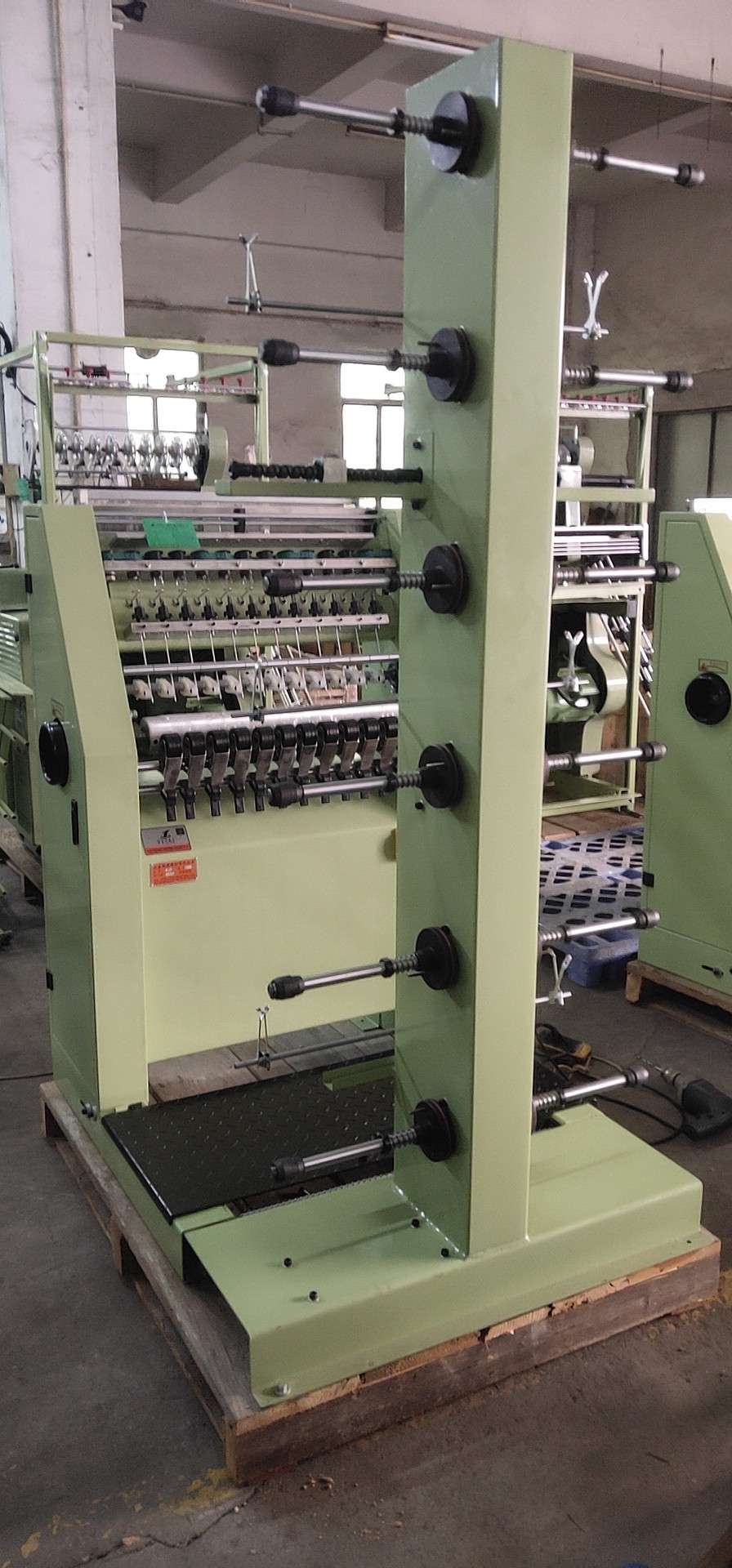 拉链编织中心线机