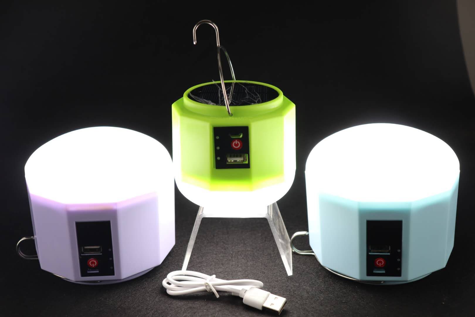 Cylindrical charging lamp details Picture