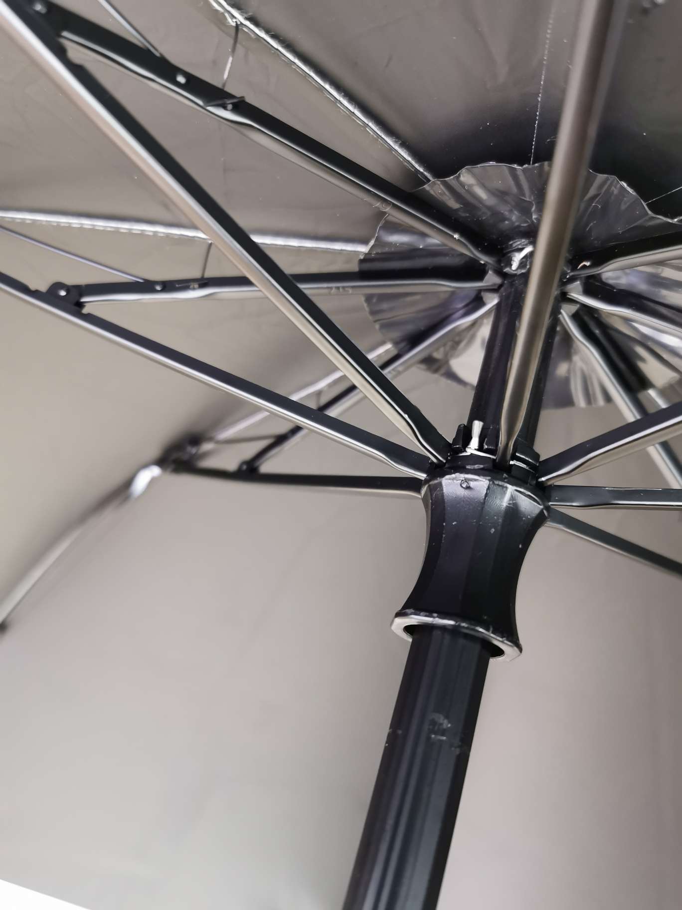 Folding 56*8k black rubber sunshade and sun protection umbrella, suitable for both weather and rain, UV protection, Corgi dog printing factory direct sales detail image 7