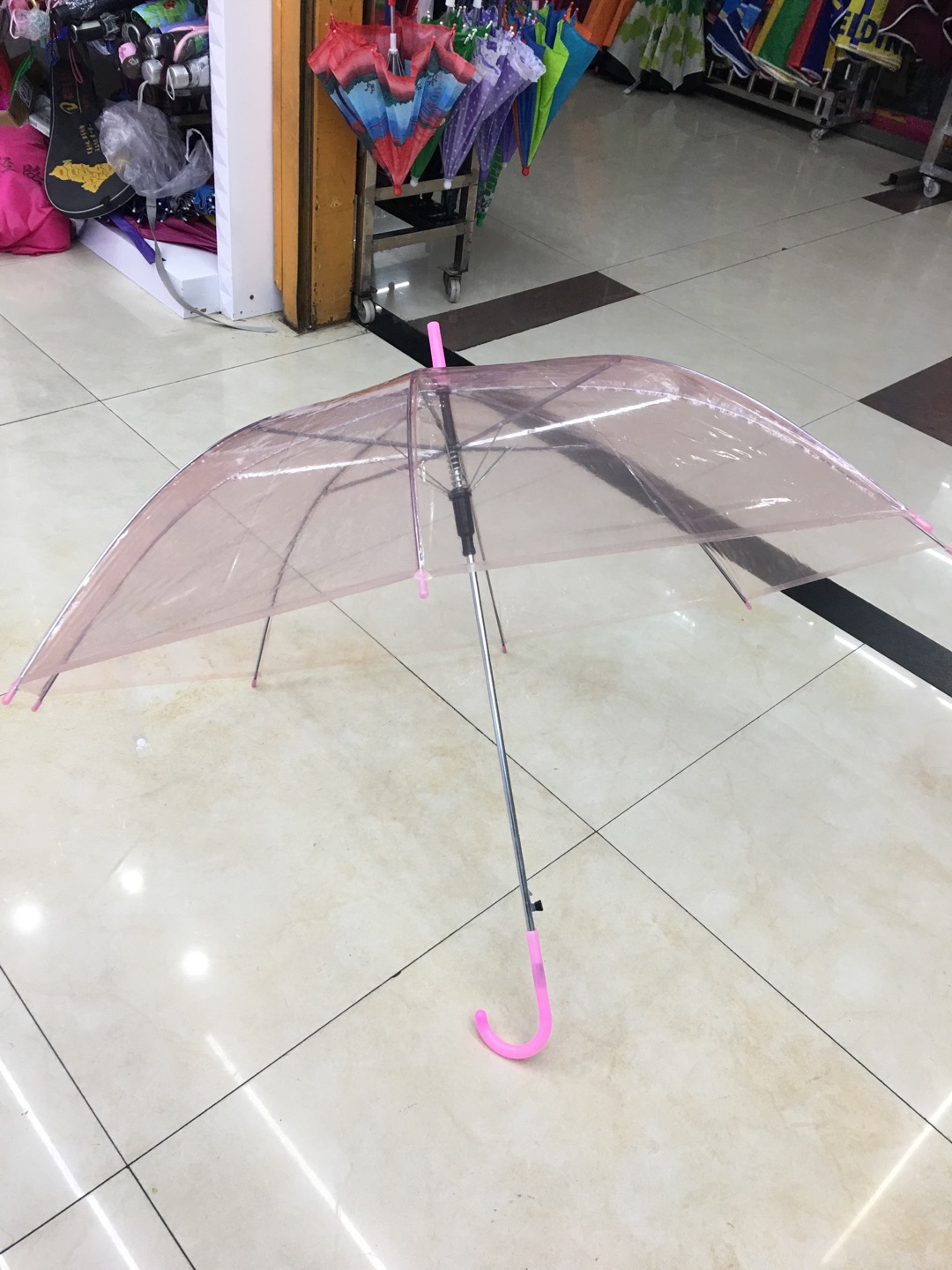53 cm 8-kai EVA transparent eco-friendly umbrella available in multiple colors, a popular Korean brand details Picture