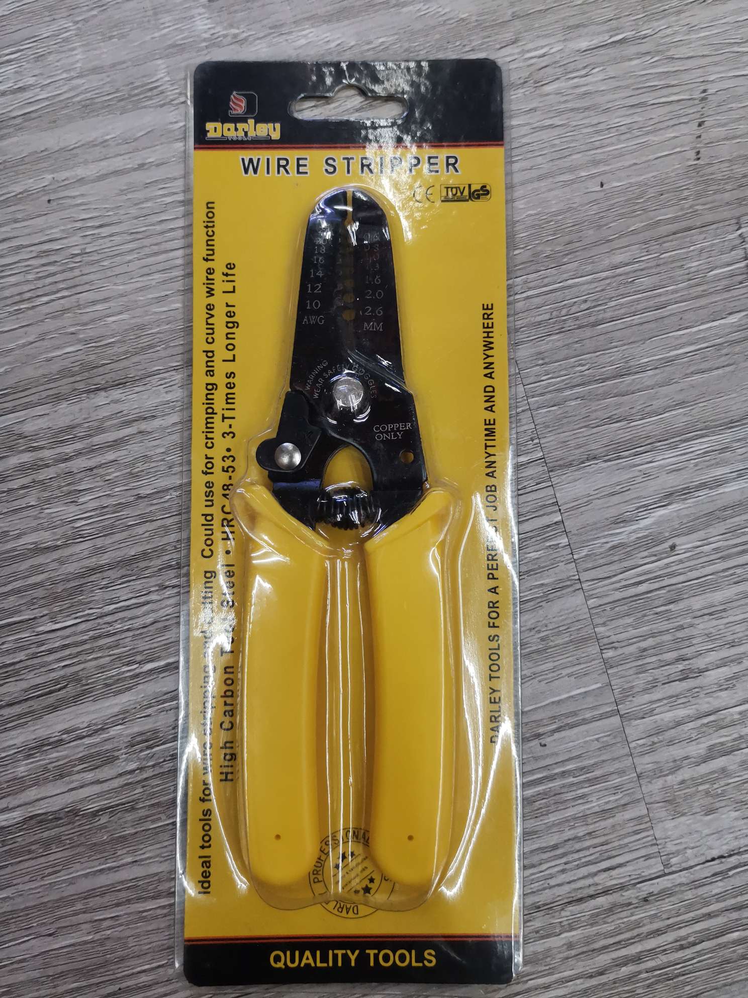 Wire stripping pliers thumbnail