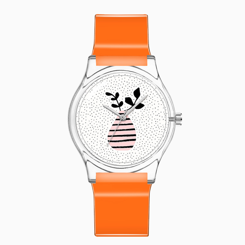 韩国概念手表盆栽系列田园风学生手表艺术精致女式手表wristwatch详情图9