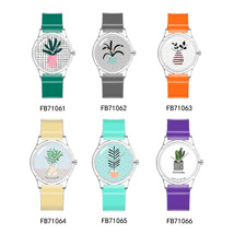韩国概念手表盆栽系列田园风学生手表艺术精致女式手表wristwatch