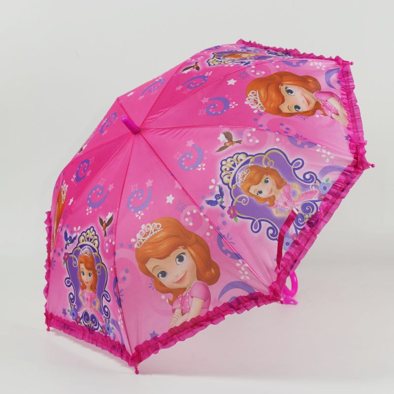 50 cm children's umbrella, lace umbrella, cartoon umbrella Item Picture