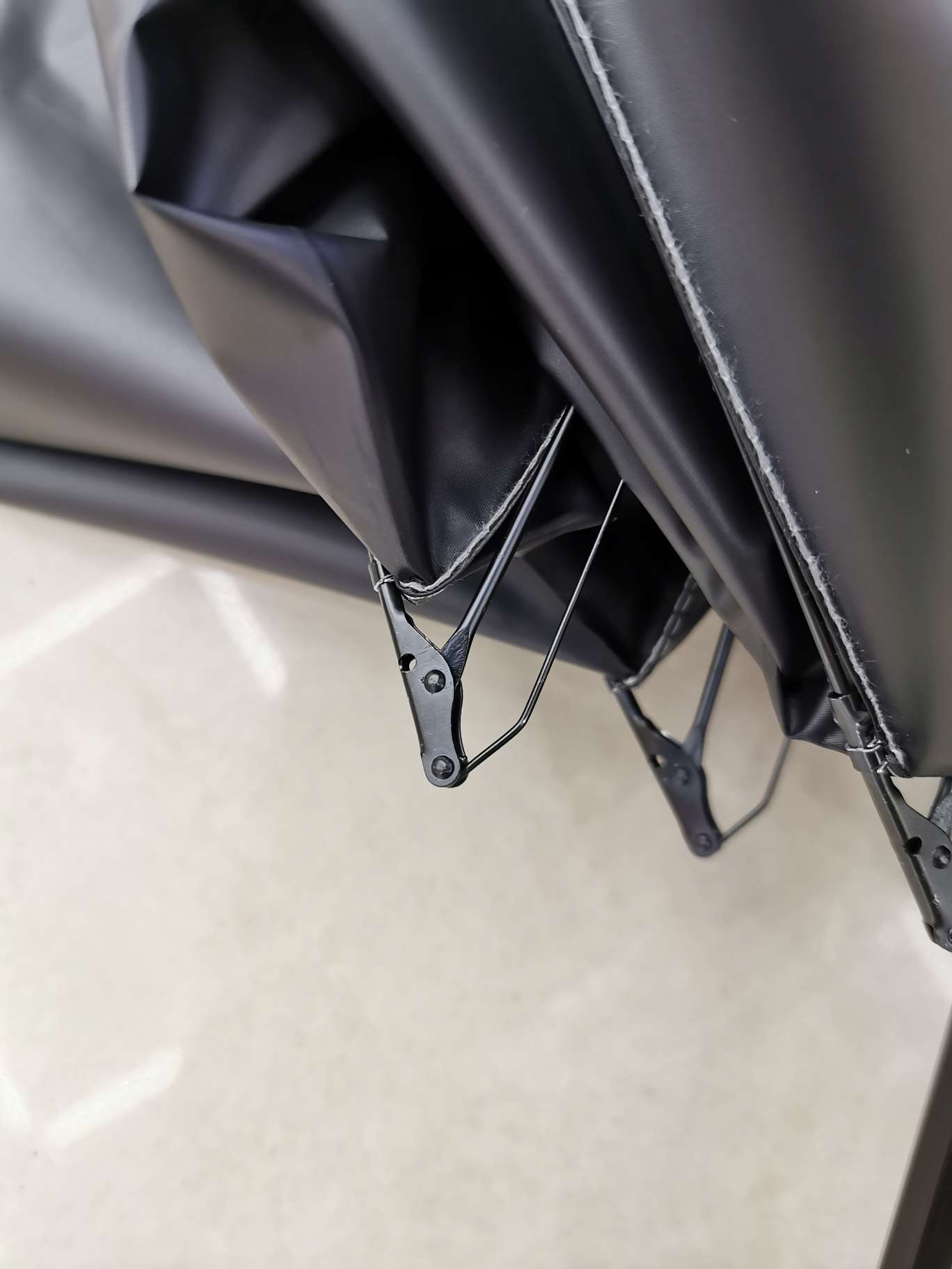 Folding 56*8k black rubber sunshade and sun protection umbrella, suitable for both weather and rain, UV protection, Corgi dog printing factory direct sales detail image 4