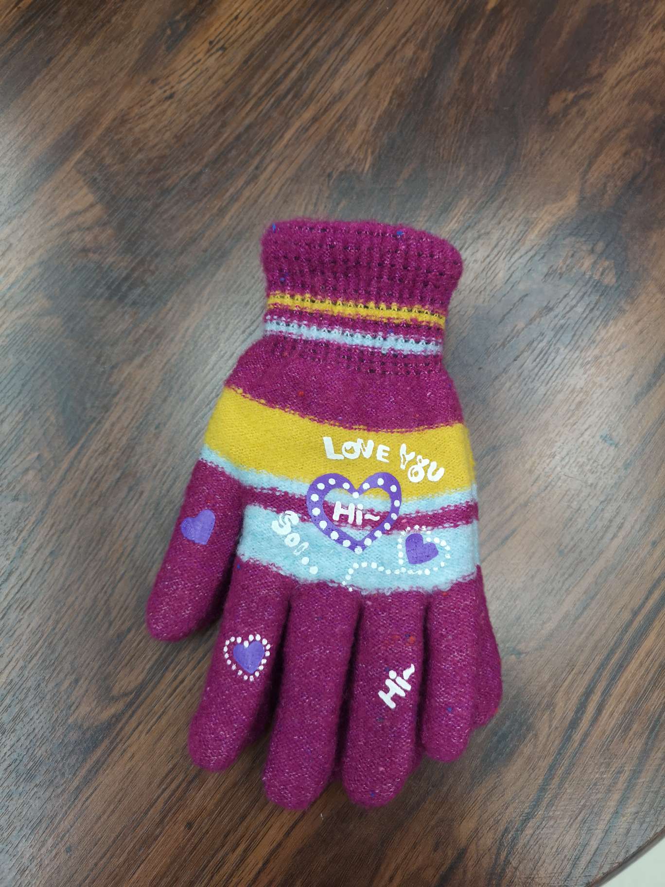 女马海毛双层混