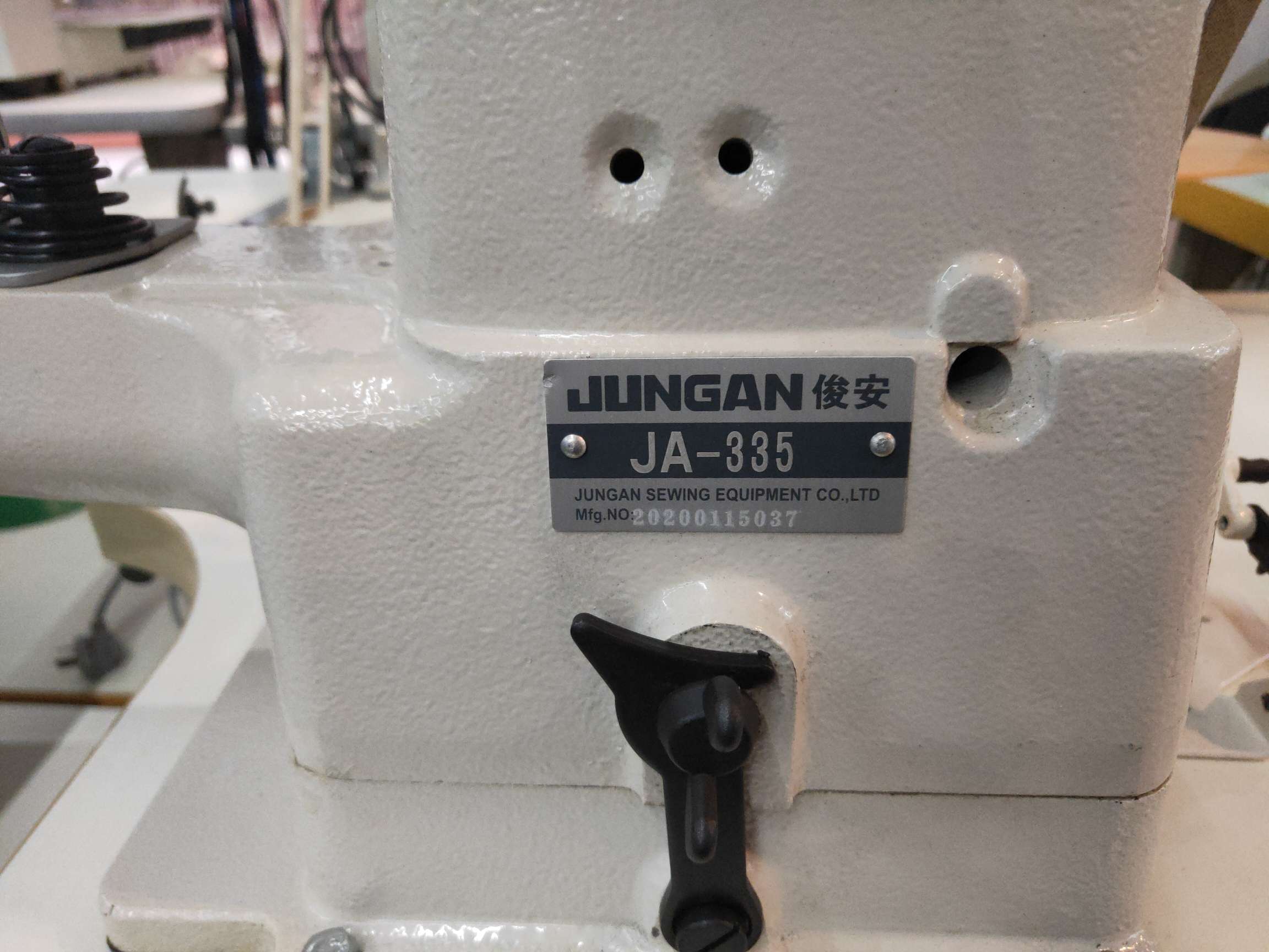 Jun 'an brand JA-335 small mouth edge banding machine details Picture