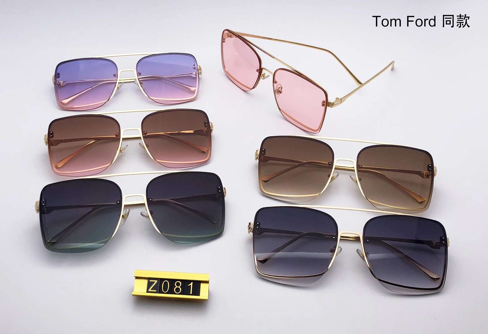 ZT081 2020 New stock fashion sunglasses anti-UV gradient trend sunglasses street photography trend sunglasses