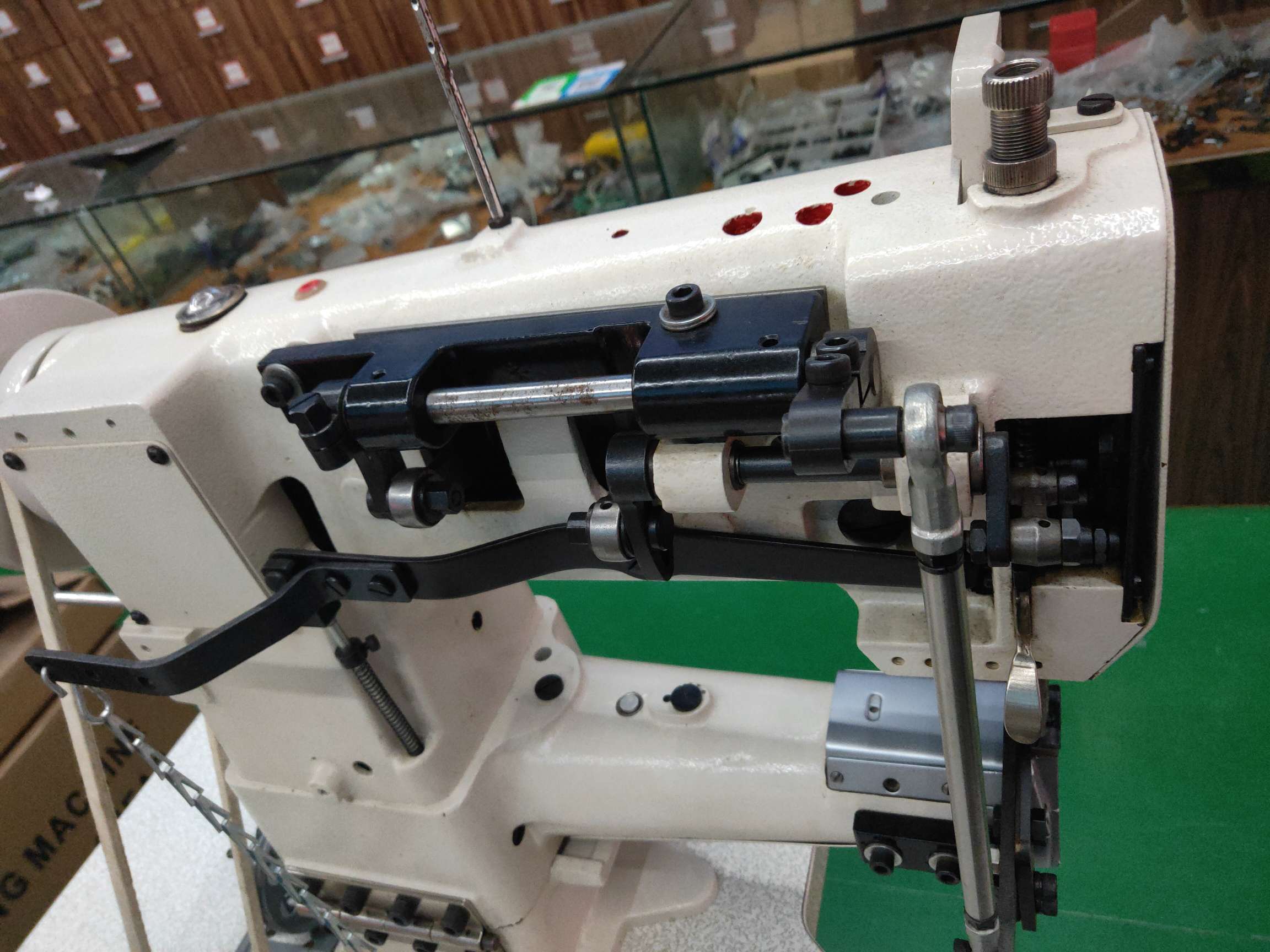 Jun 'an brand JA-1118 high trolley with knife trimming Specification image