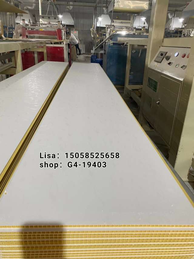 PVC wallboard Interior decoration materials buckle board wood grain wallboard marble grain wallboard High quality wallboard full figure