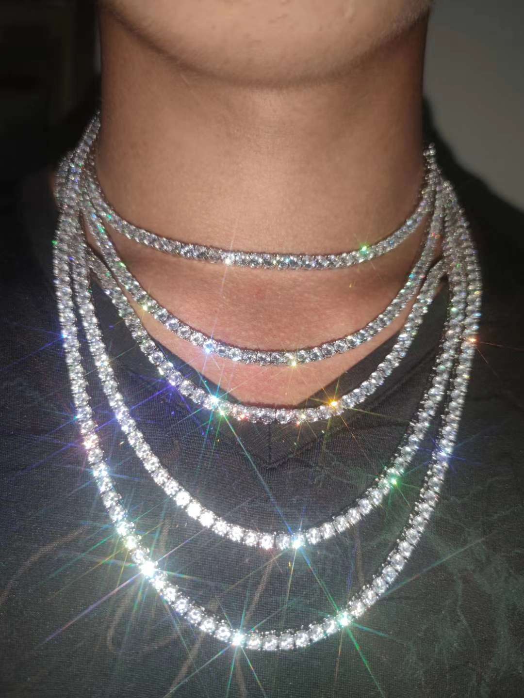 Hippie style Cuban chain