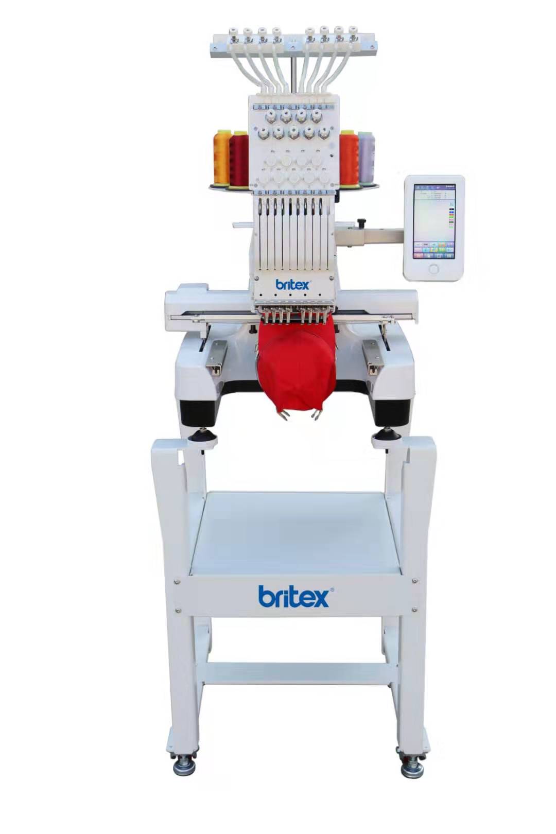 Fully automatic computerized embroidery machine, flat cap integrated embroidery machine, 8-needle, 12-needle, 15-needle, is an excellent embroidery machine for household and industrial use Specification image