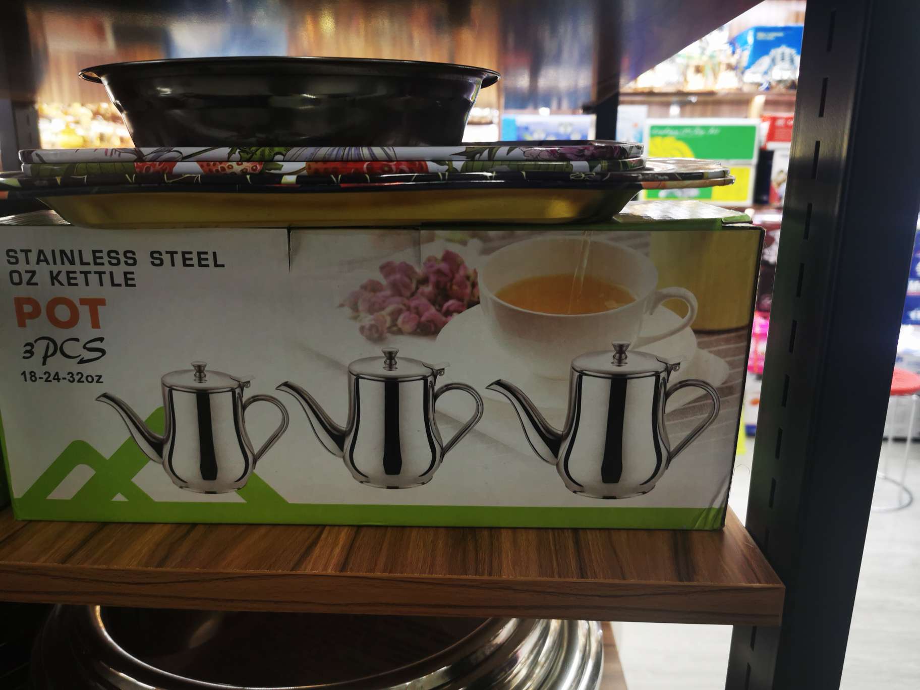 不锈钢茶壶产品图