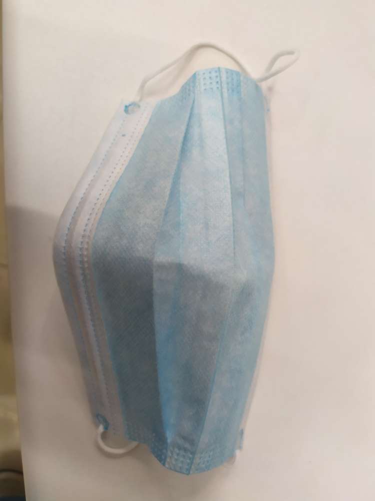 平面口罩细节图