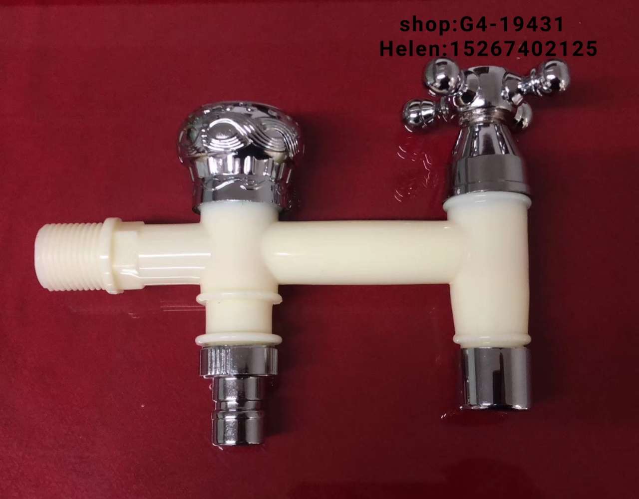 ☞ Faucet water nozzle Plastic water nozzle Drinking machine faucet 1/2 water nozzle 3/4 water nozzle PP water nozzle Color water nozzle electroplated plastic vertical faucet