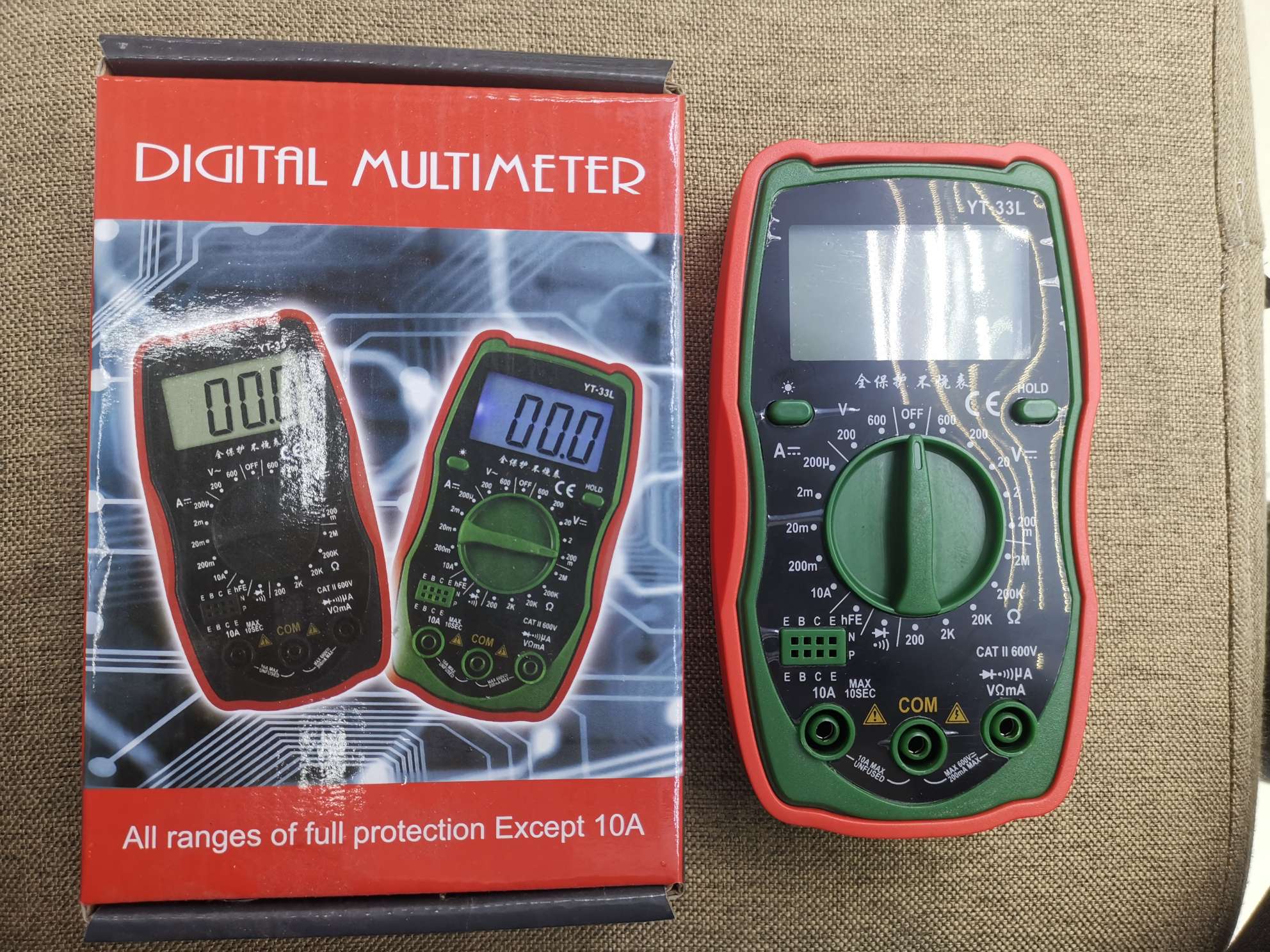 YT-33L万用表细节图