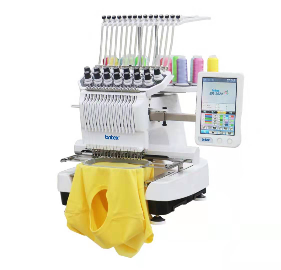 Fully automatic computerized embroidery machine, flat cap integrated embroidery machine, 8-needle, 12-needle, 15-needle, is an excellent embroidery machine for household and industrial use pic 5
