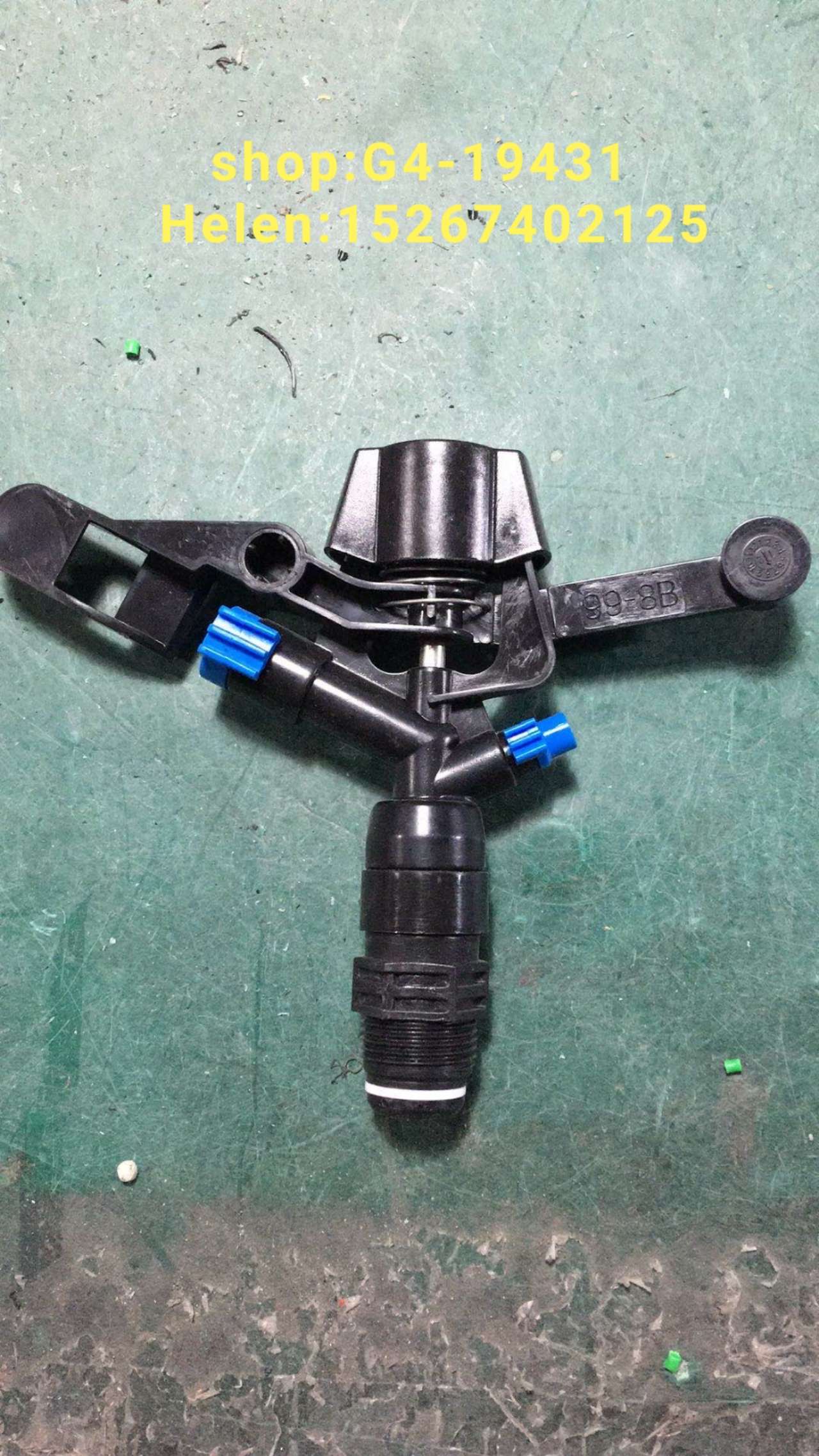 Sprinkler Garden sprinkler Rotating rocker arm sprinkler Grass sprinkler irrigation sprinkler Automatic irrigation sprinkler Agricultural sprinkler Alloy rocker arm sprinkler 7