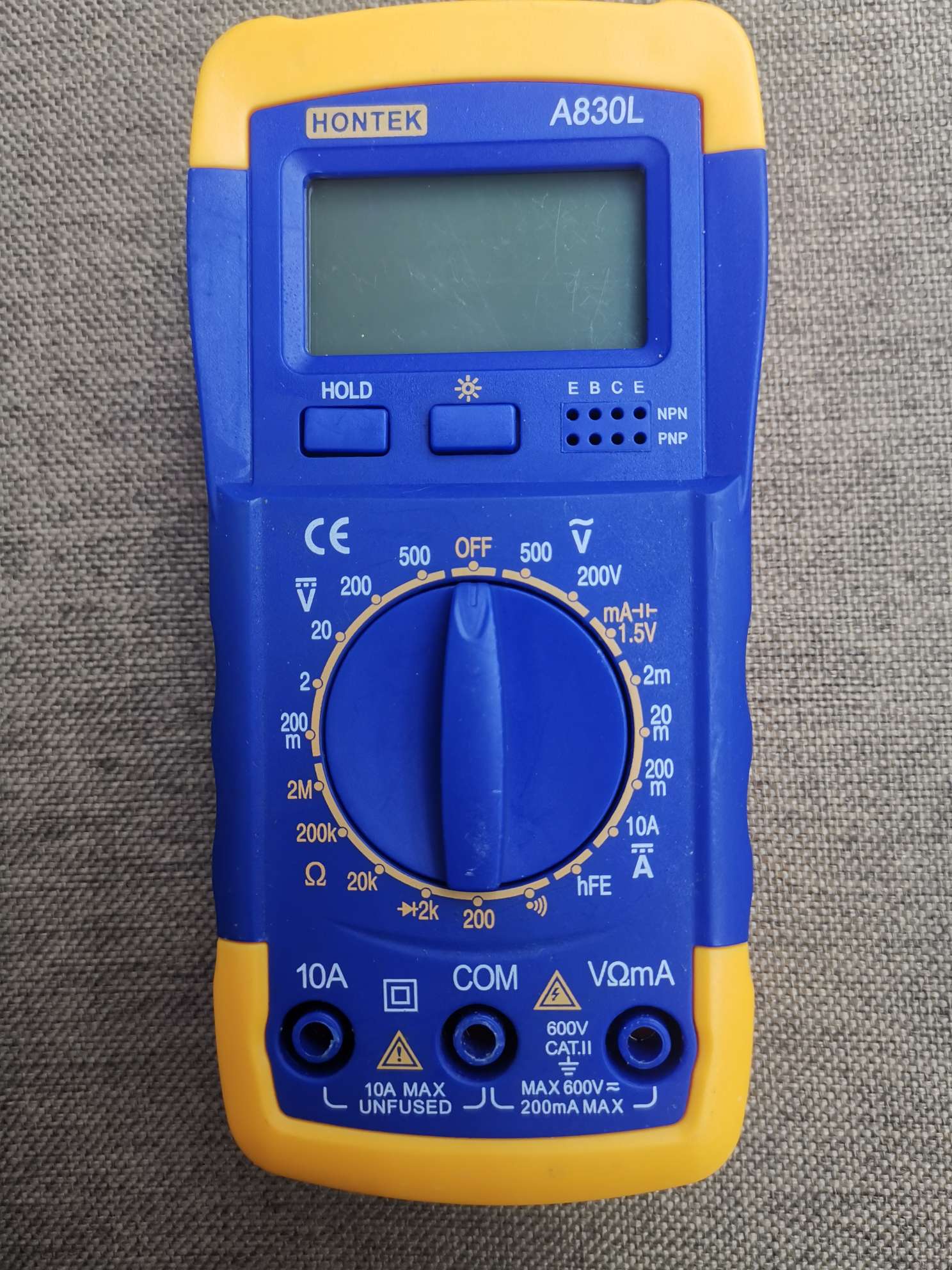 A830L万用表 DIGITAL MULTIMETER 电测量仪器仪表 多用表 万能表 MULTIMETER