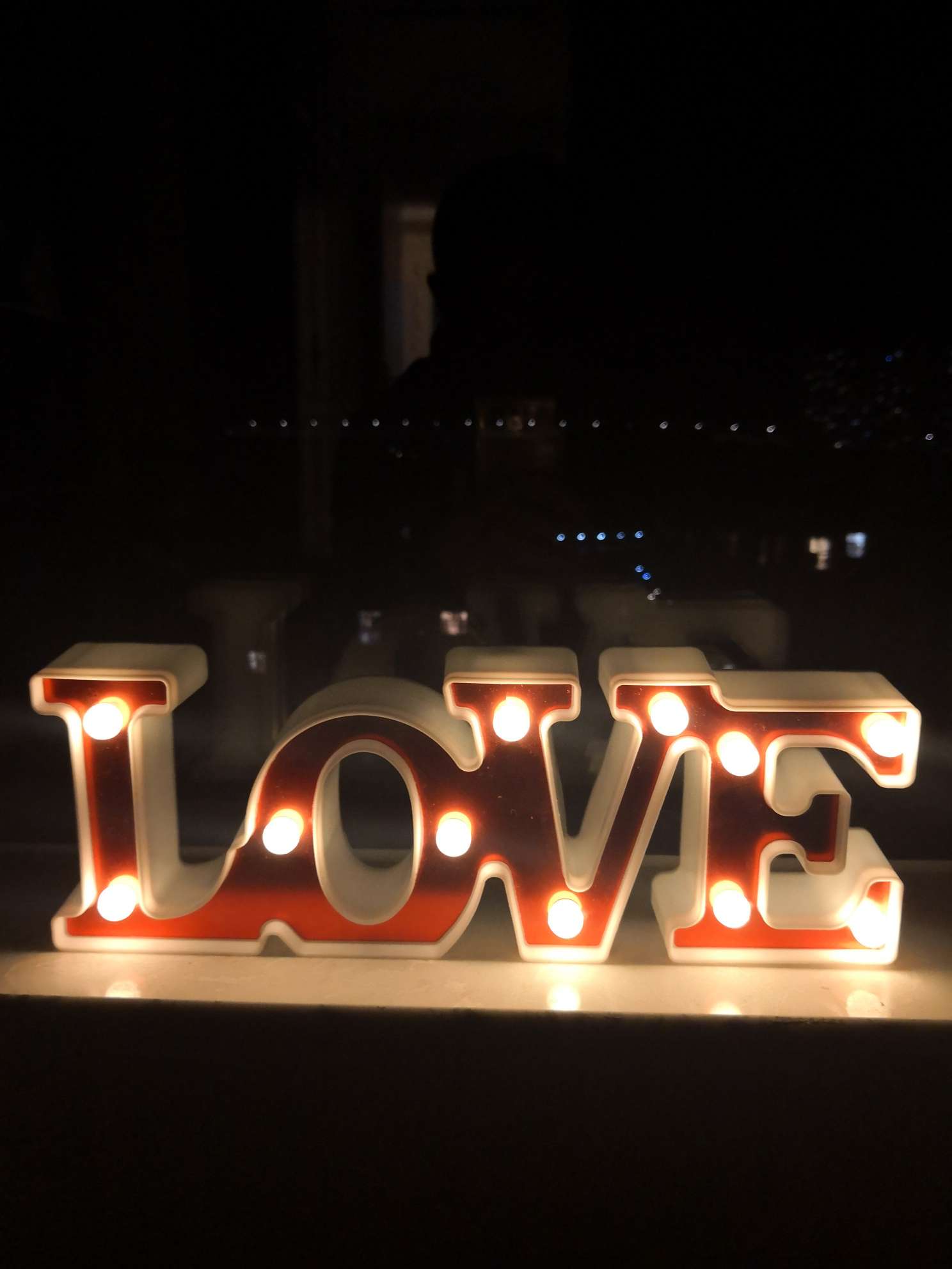 led连体字母镀金LOVE灯详情图10