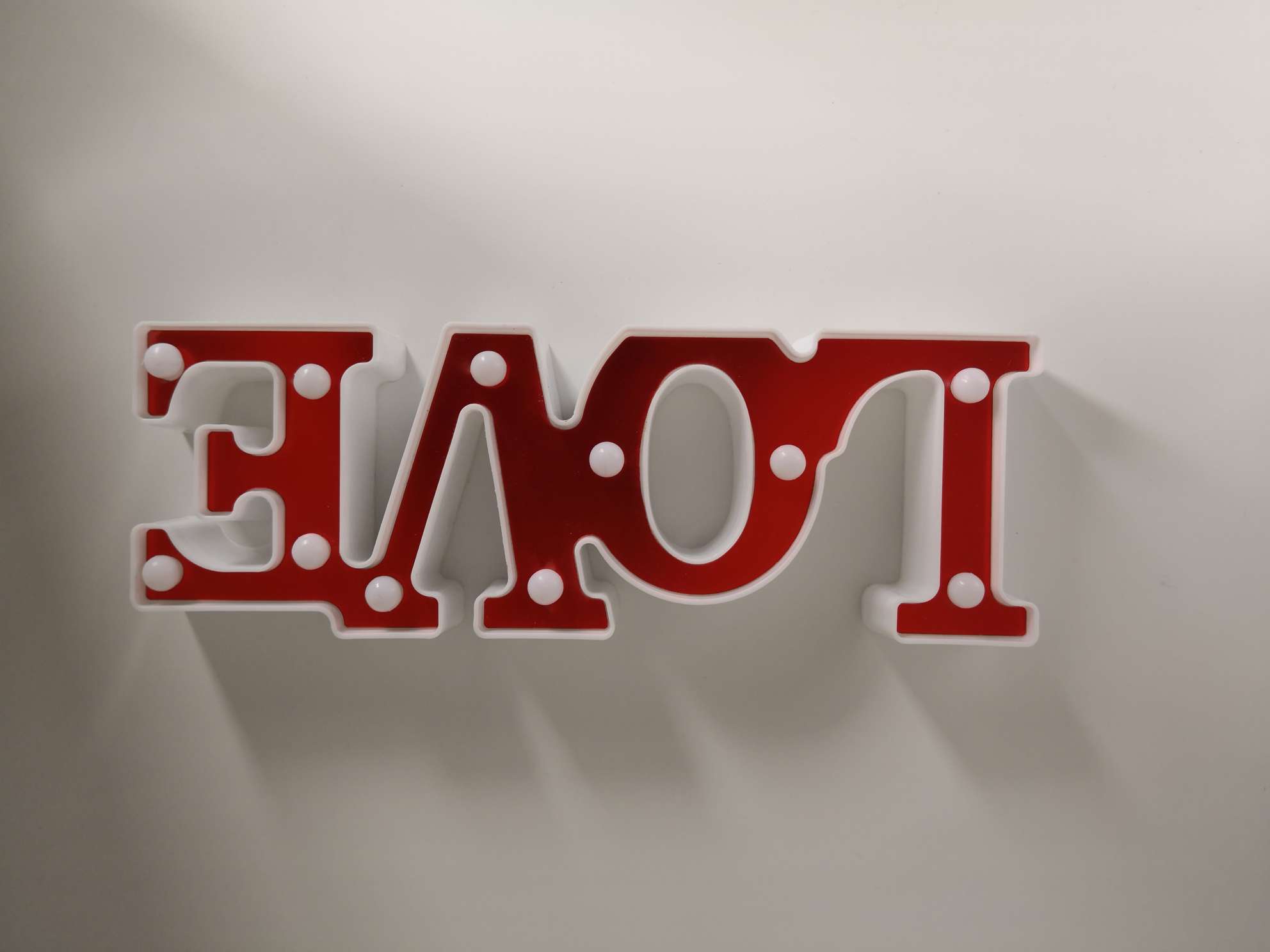 LED发光字实物图