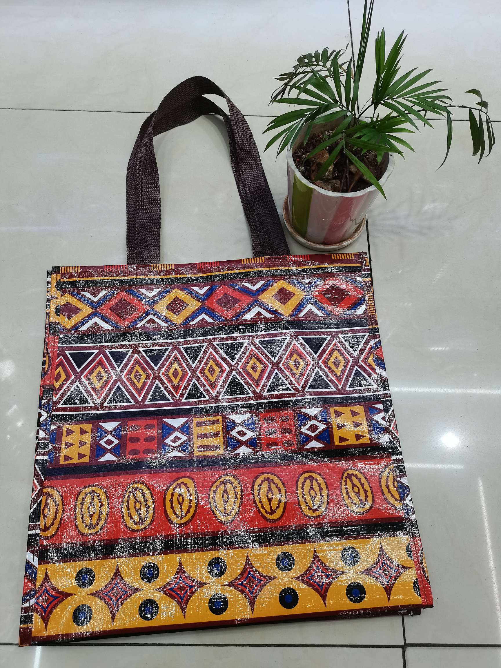 Color-printed laminated PP open pocket Application Scenario