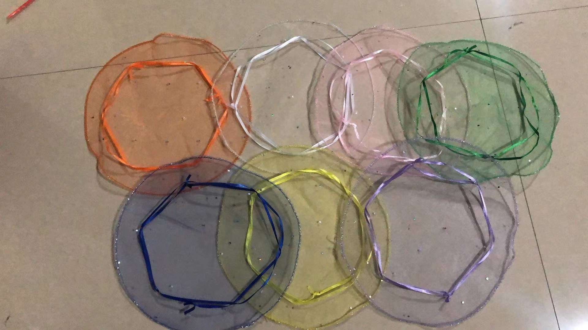 35cm sequined disc bag Specification image