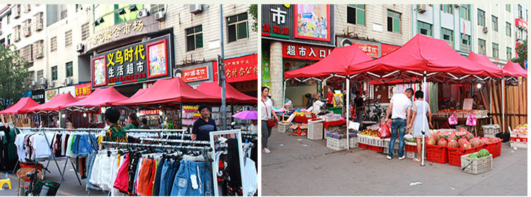 Outdoor stall tents, advertising tents, activity canopies, retractable tents, outdoor stall canopies, ground rain shelters, car canopies detail image 19