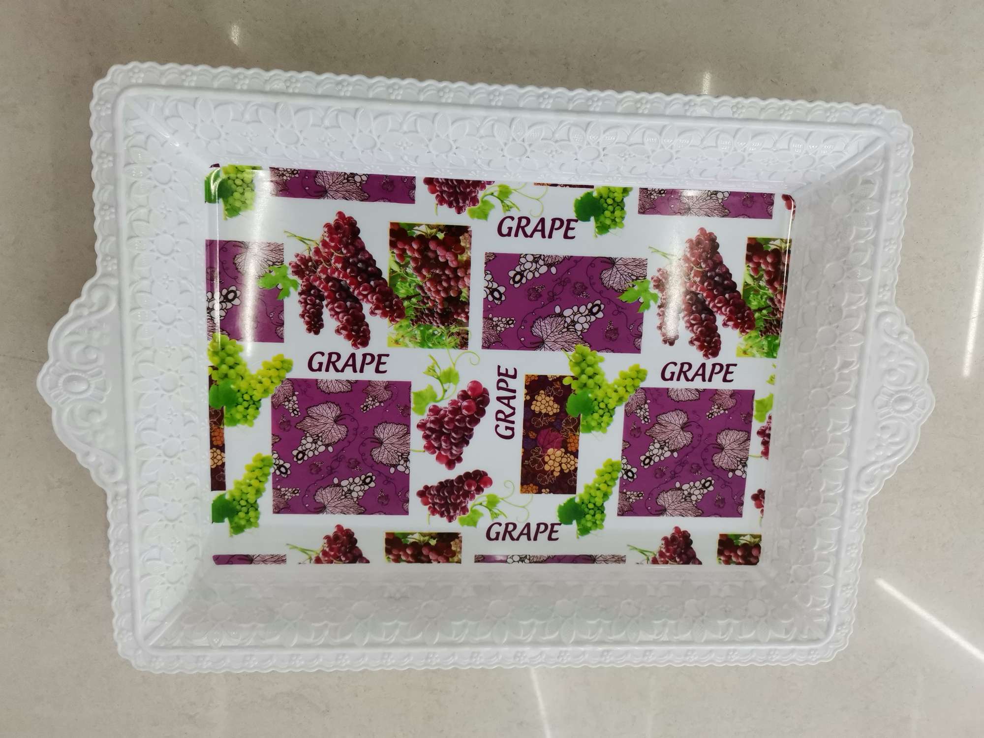 Rectangular tray, medium size jia 843