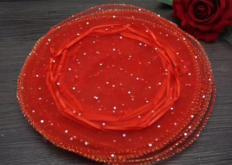 26cm sequined disc bag