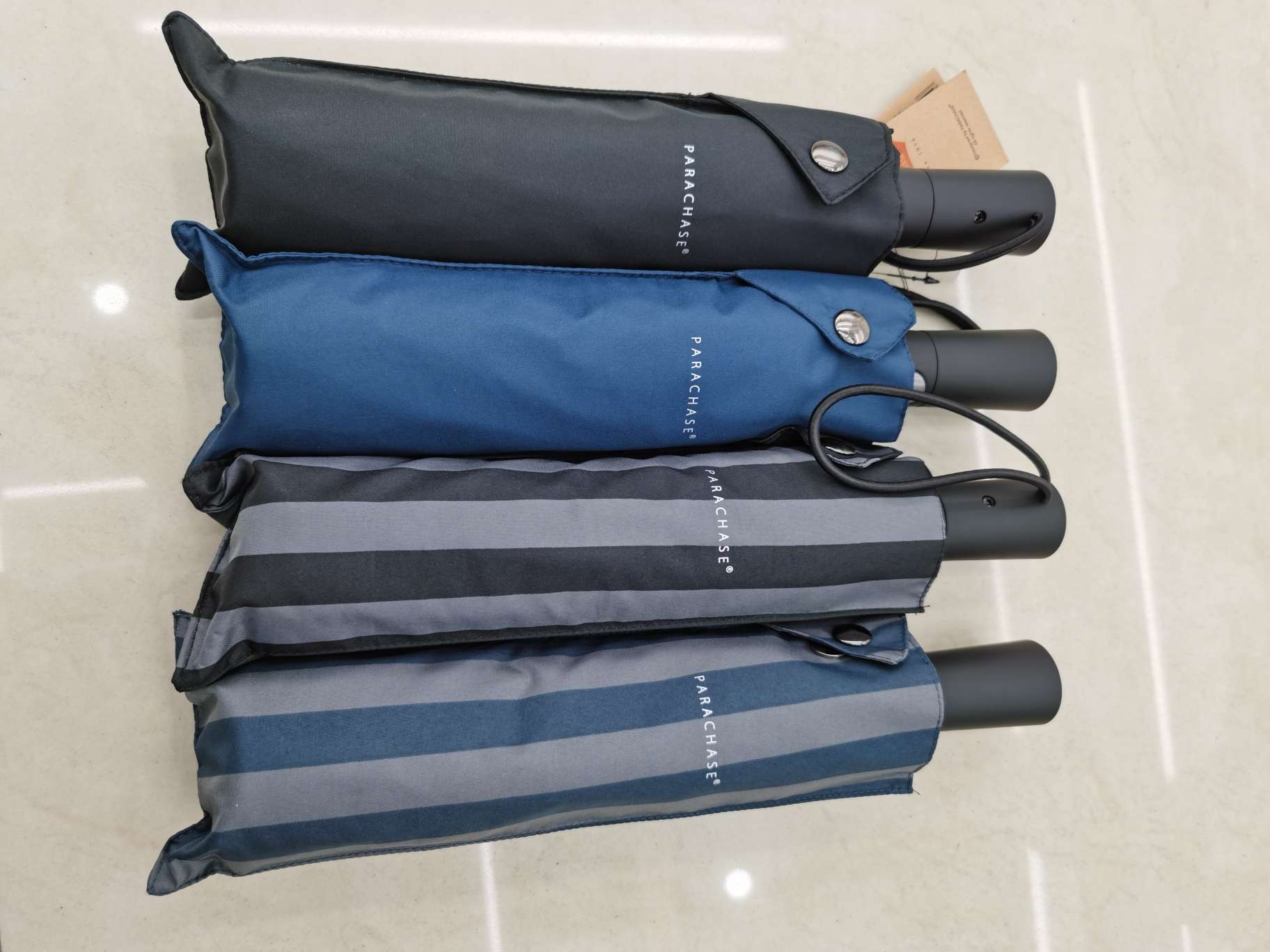 58.5x10k three-fold self-opening and closing aluminum frame windproof umbrella, item number 3239 details Picture