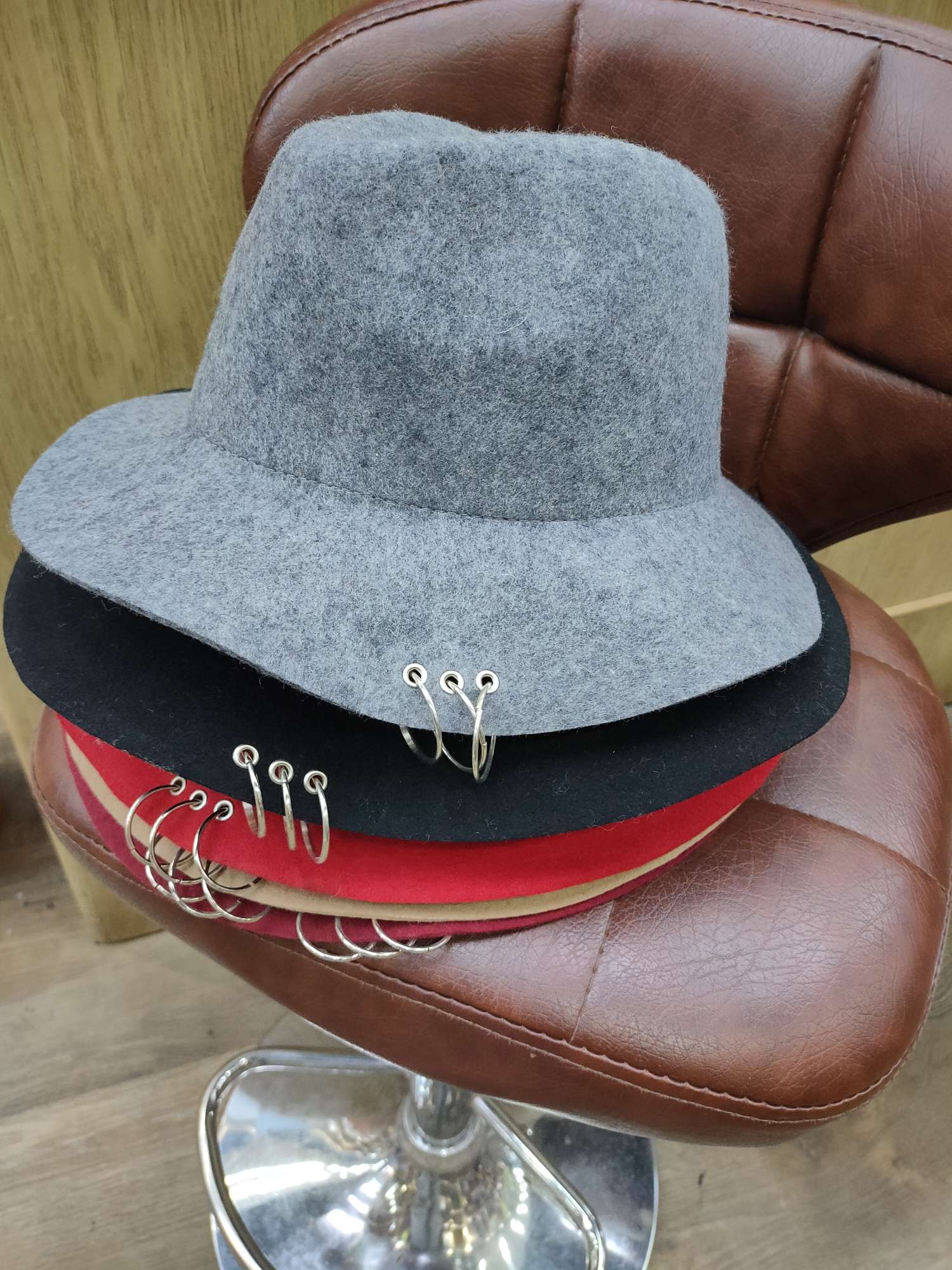 Wool hat styling hat details Picture