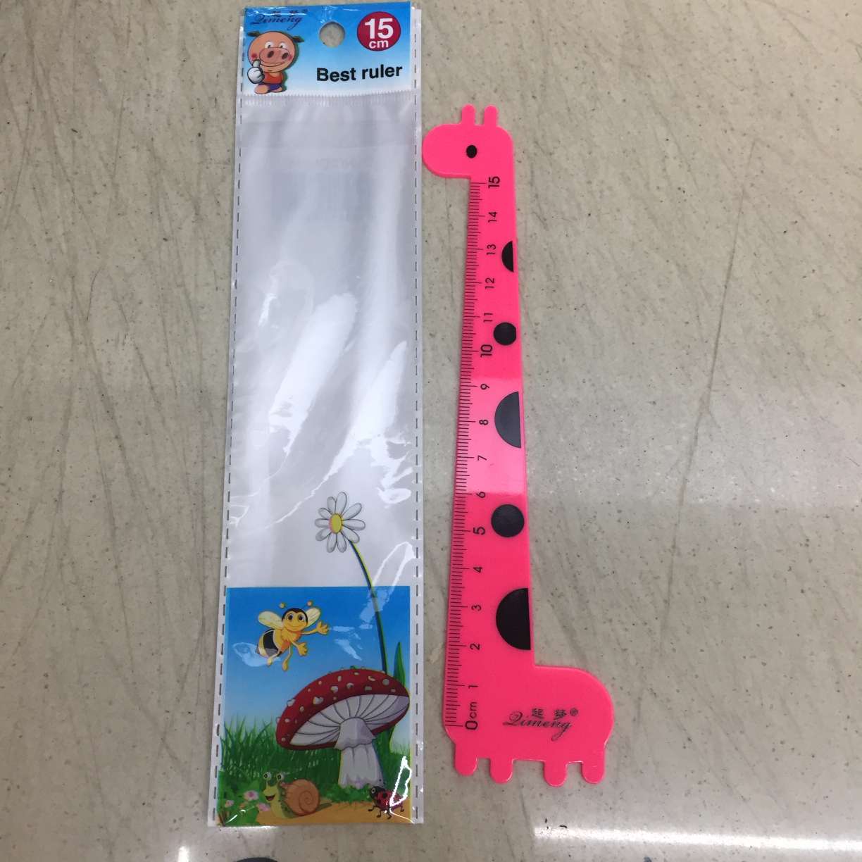 15cm动物尺 直尺
