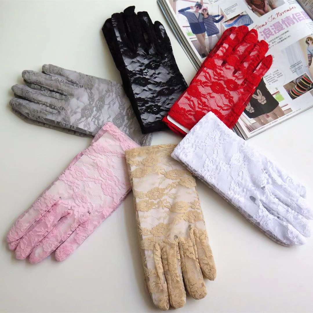Lace sunscreen gloves thumbnail