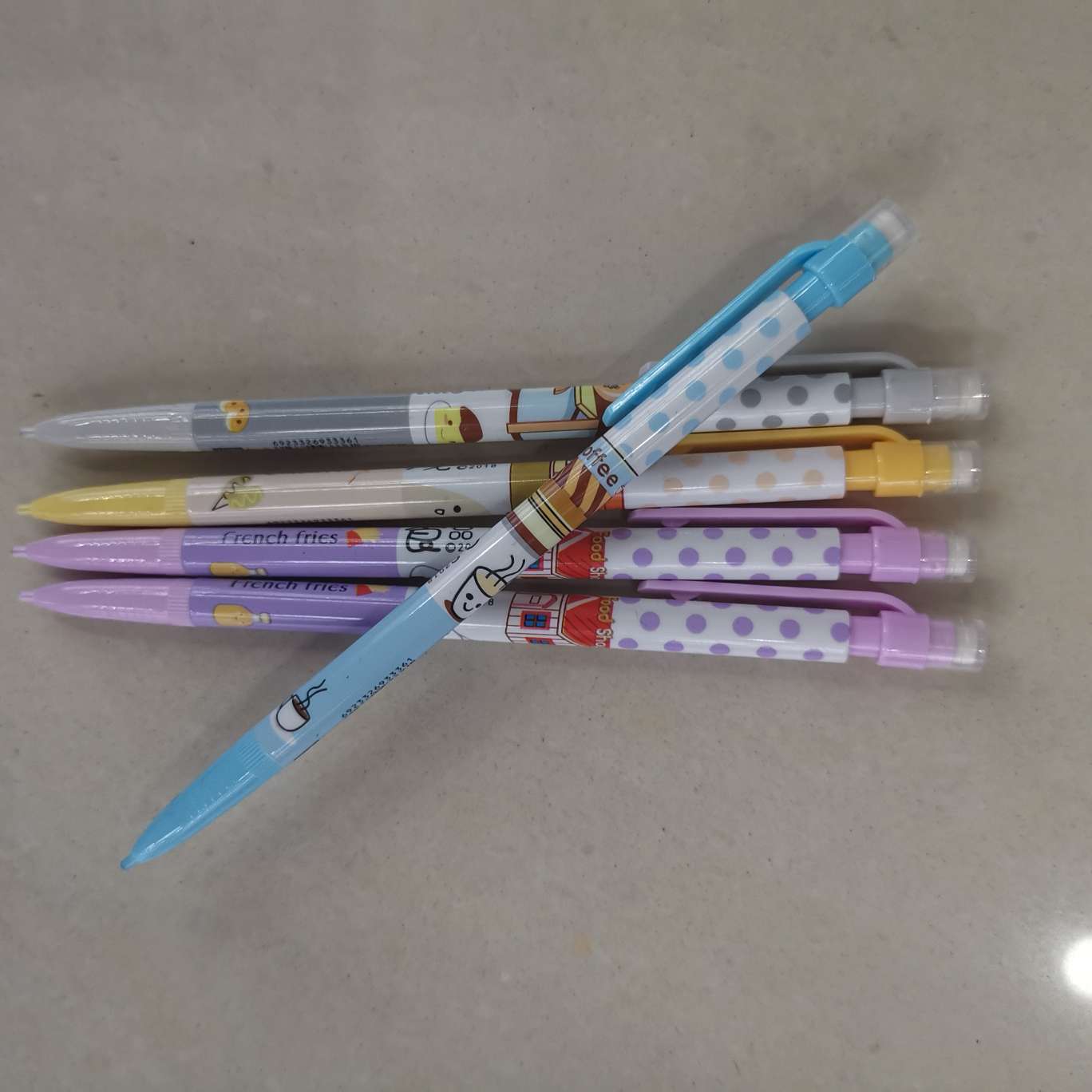 Printed movable pencil