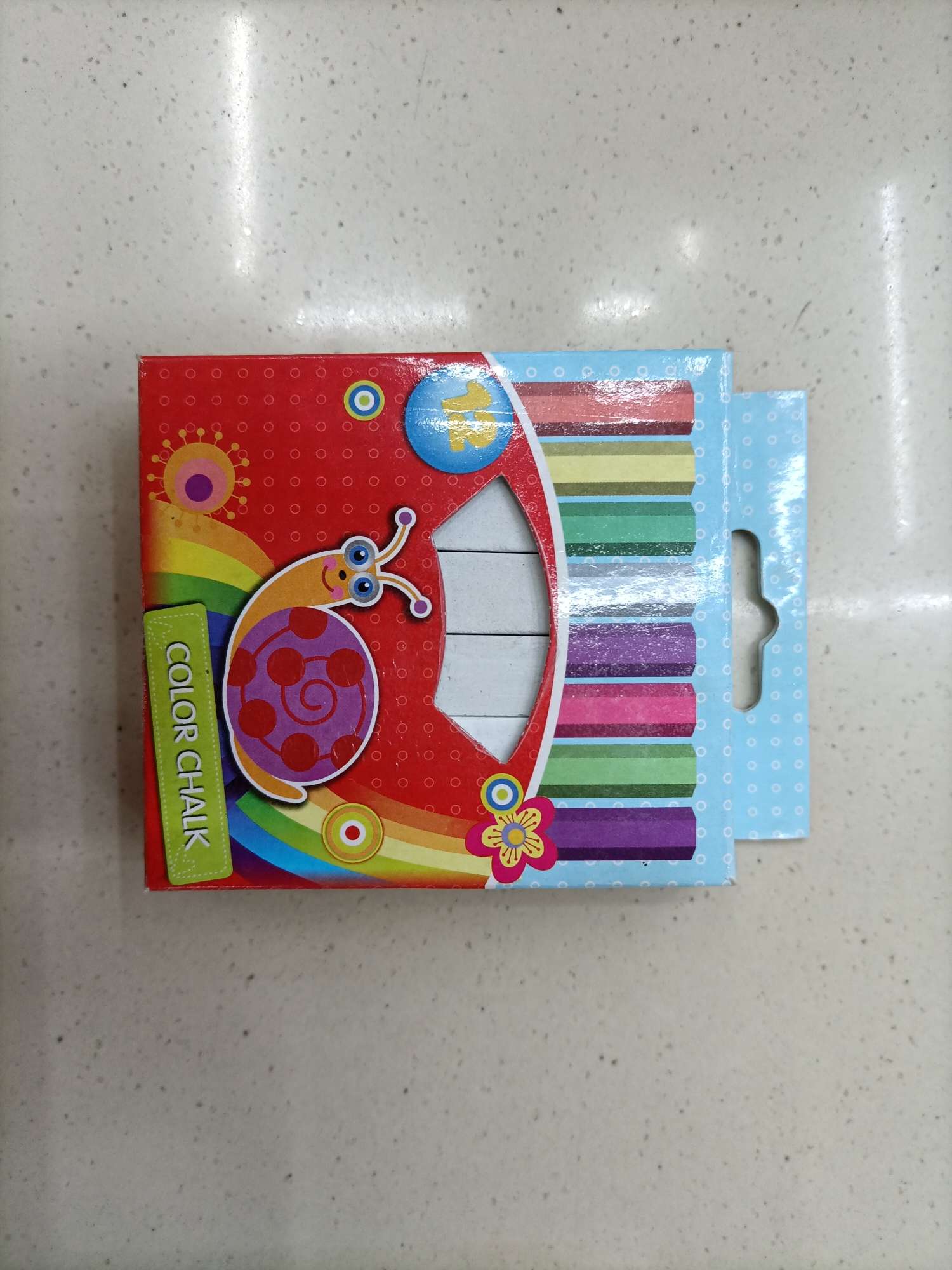 彩色方型粉笔产品图