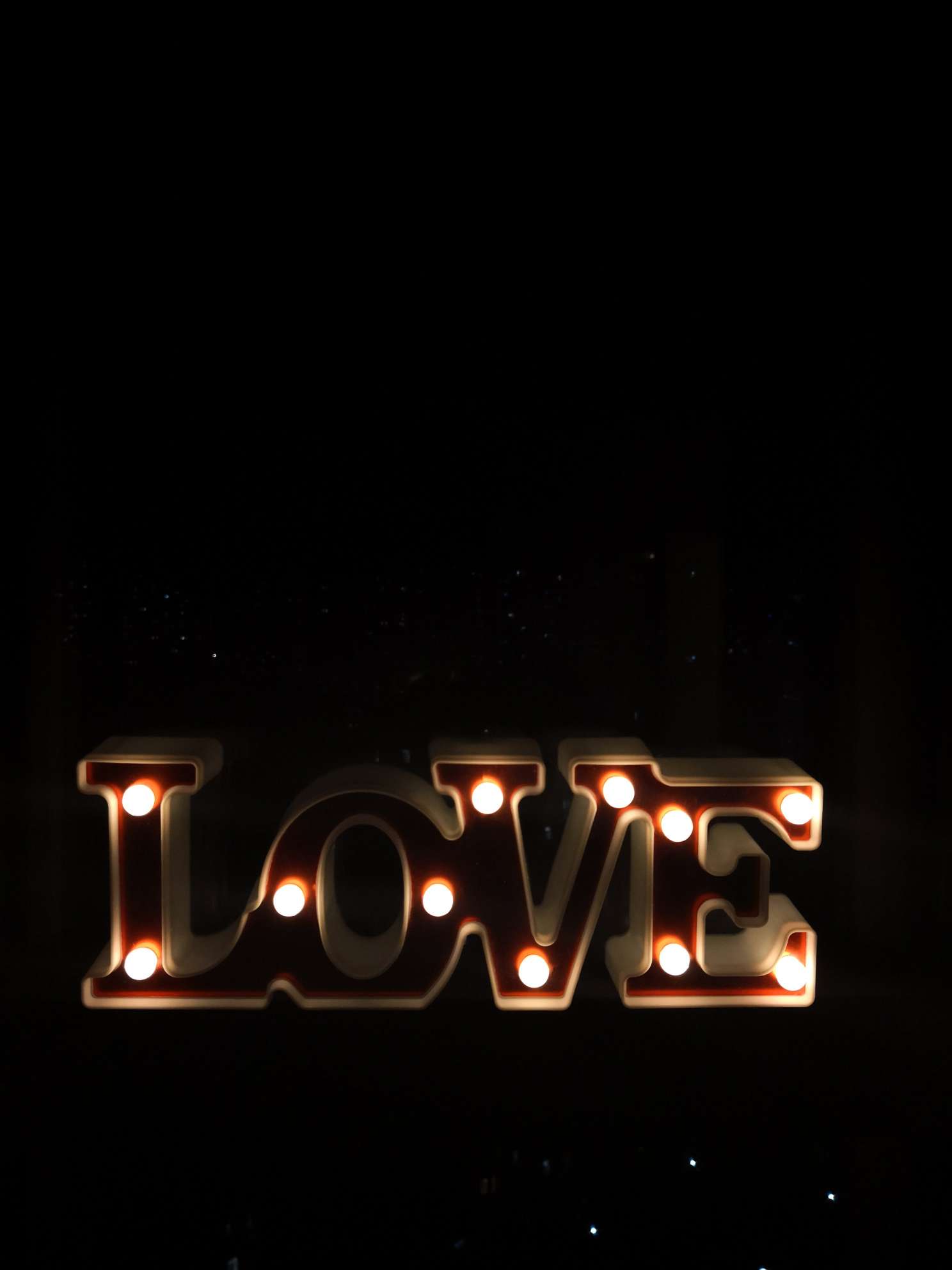 led连体字母镀金LOVE灯详情图8