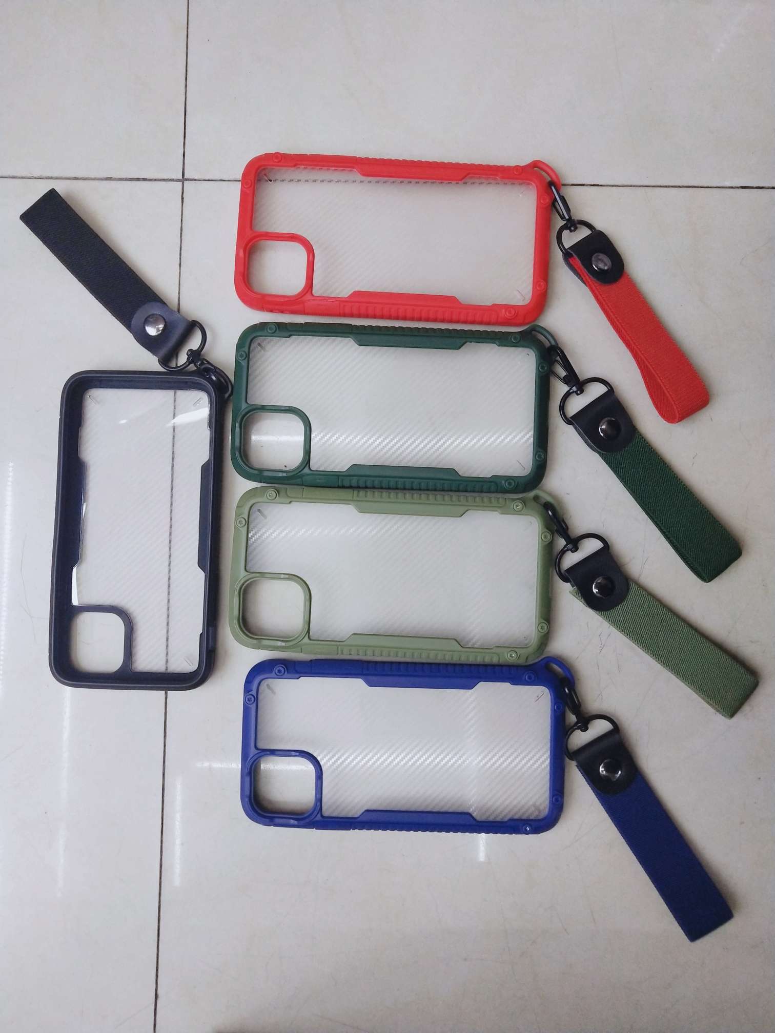 Eye Shield phone case with wrist strap