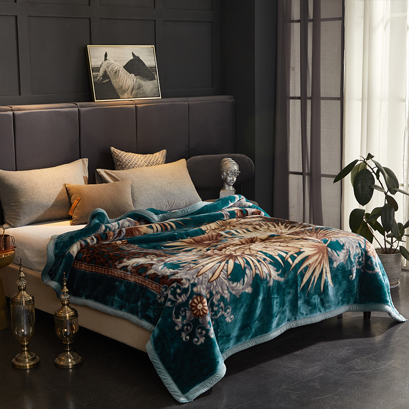 Angora blanket Coral fleece blanket thickened and warm, Razer Cloud blanket gift blanket group purchase wholesale undefined