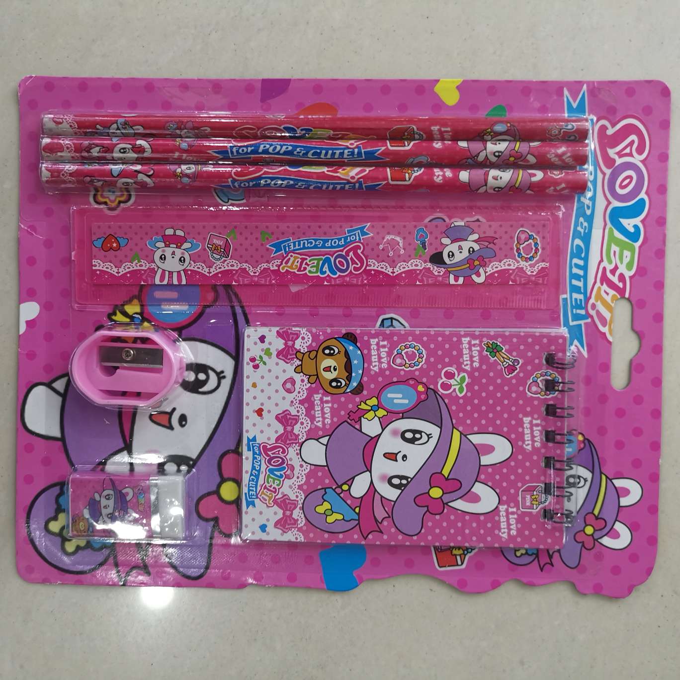 Combination stationery set detail image 2