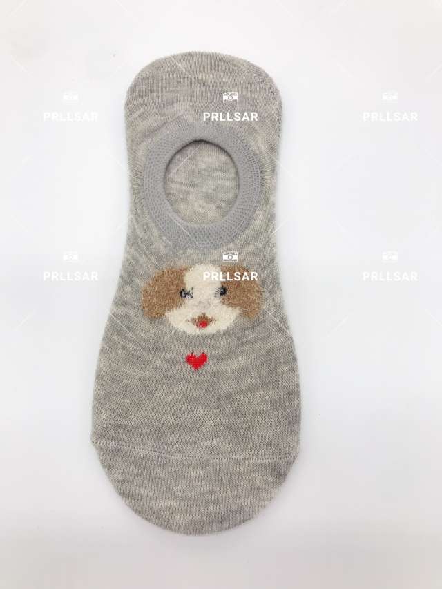 PRLLSAR卡通可爱棉袜直板立体韩式时尚学生短袜船袜男袜女袜欧美简约风春夏秋冬动物款happy情侣袜潮袜五色帕丽莎产品图