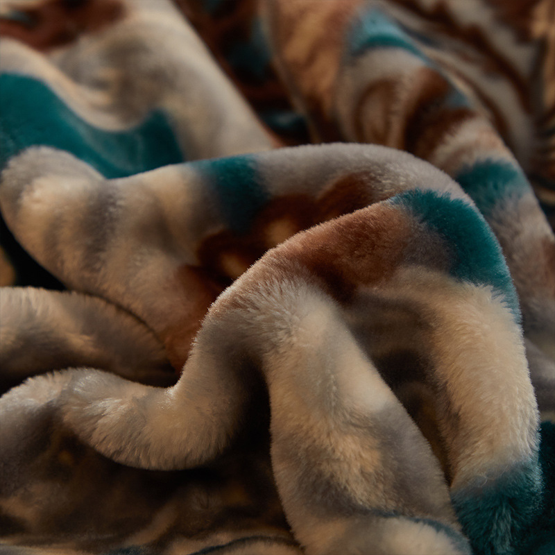 Angora blanket Coral fleece blanket thickened and warm, Razer Cloud blanket gift blanket group purchase wholesale Specification image