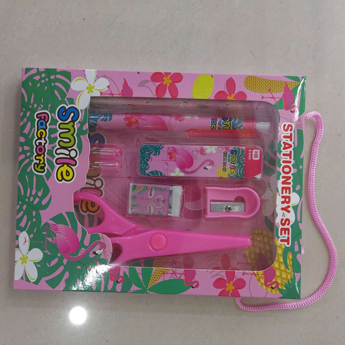 Stationery set with scissors Specification image