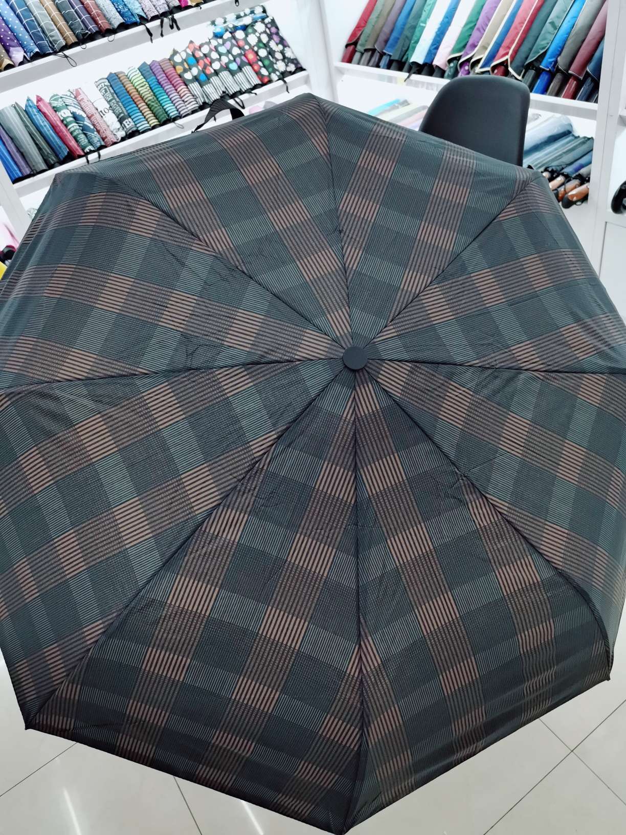 Semi-automatic lattice umbrella details Picture