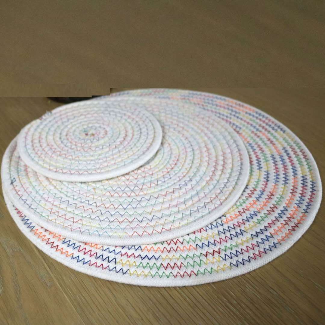 天然材质棉绳餐垫