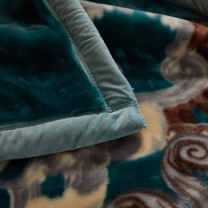 Angora blanket Coral fleece blanket thickened and warm, Razer Cloud blanket gift blanket group purchase wholesale Item Picture