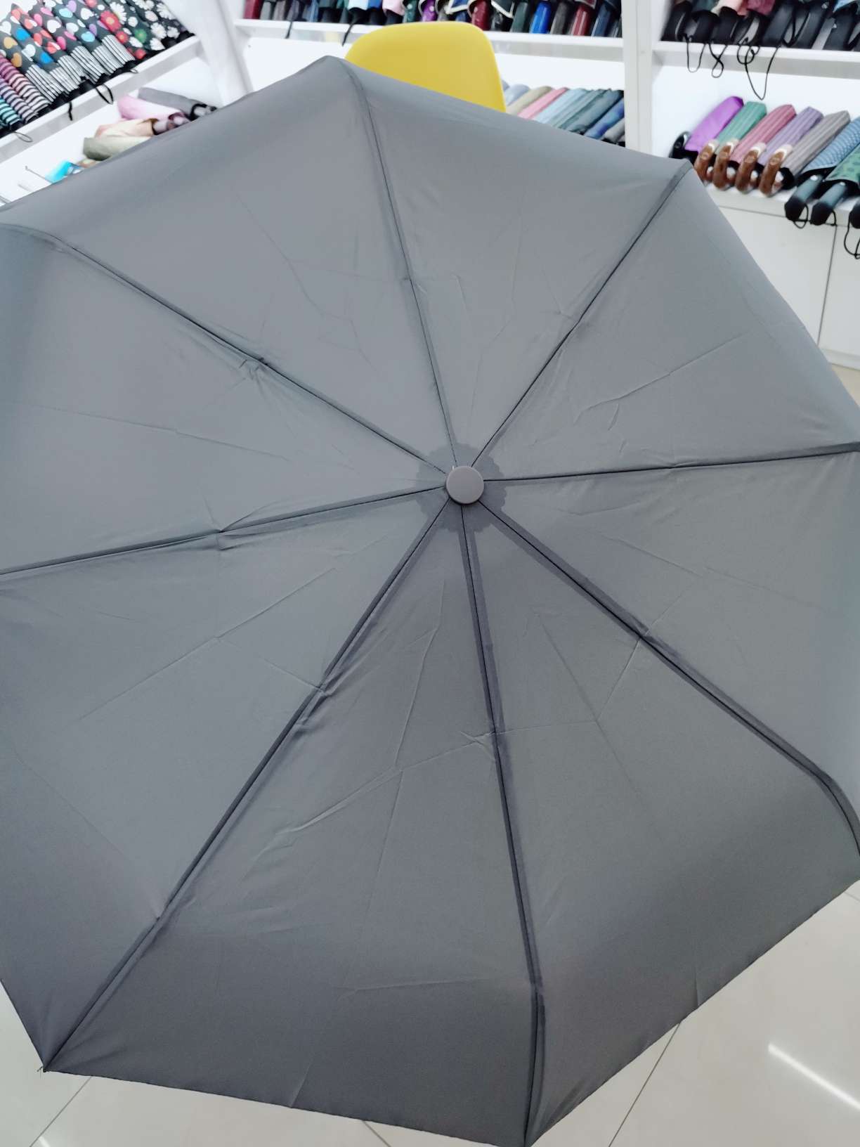 Plain-colored automatic umbrella Specification image