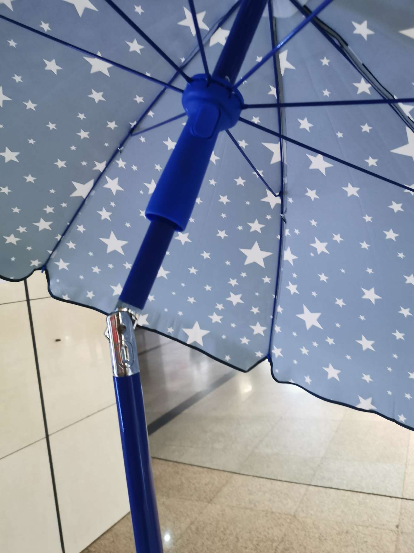 Factory direct sales of star-patterned beach umbrellas and sun umbrellas detail image 4